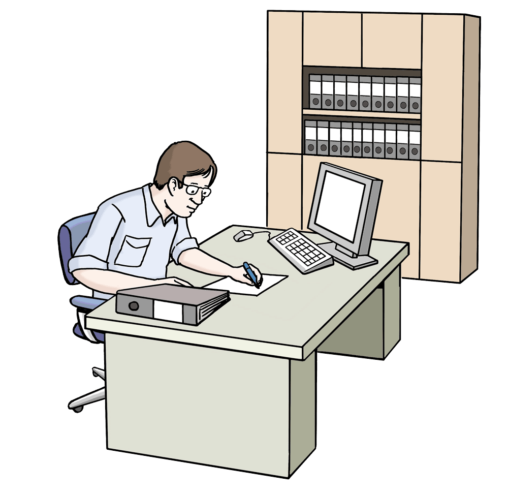buero-2 Büro Leichte Sprache